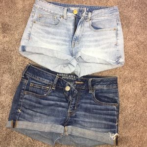 2 pairs of shorts from American Eagle